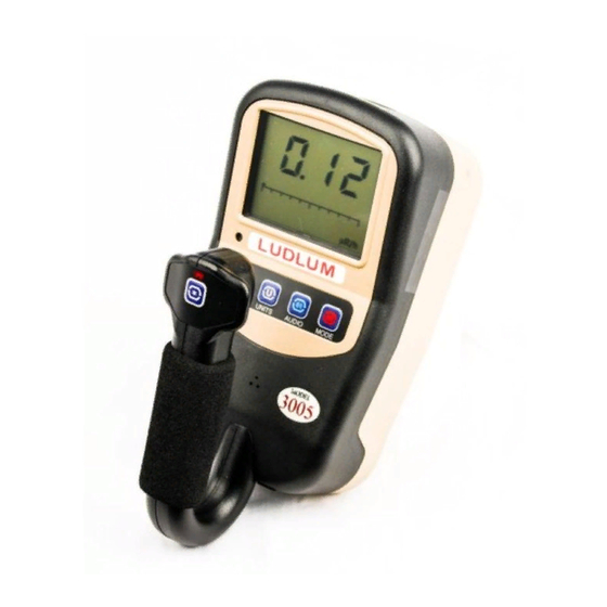Ludlum Measurements 3005 User Manual