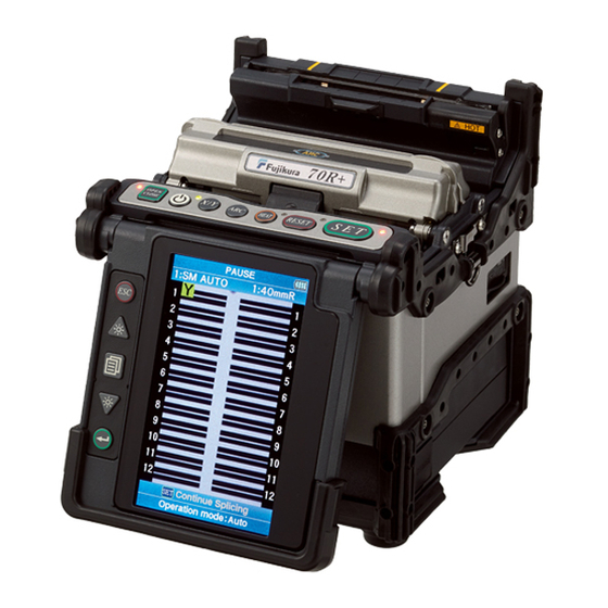 Fujikura 70R+ Quick Reference Manual