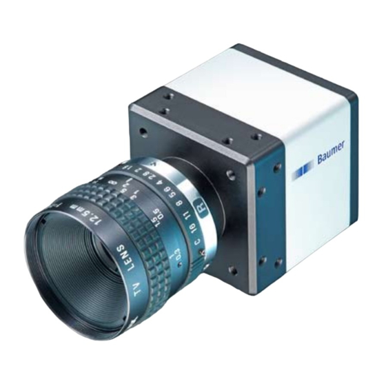 Baumer CameraLink SXC20 v2 Quick Start Manual