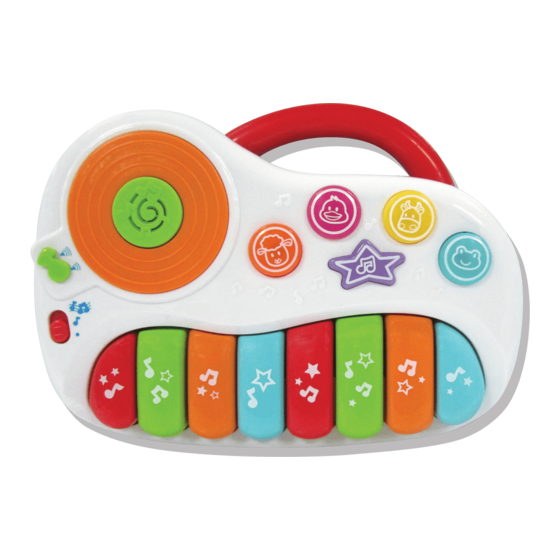 Winfun Little Piano Tunes Musical Toy Manuals