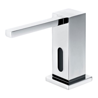 FONTANA SENSOR FAUCETS NAPOLI FS9841 Installation Instructions Manual