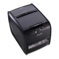 Swingline stack-and-shred60x Start Here Manual