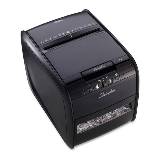 Swingline stack-and-shred60x Start Here Manual