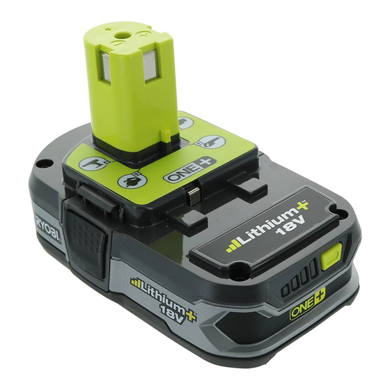 Ryobi P107 series Operator's Manual