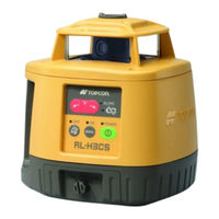 Topcon RL-H3CS Instruction Manual