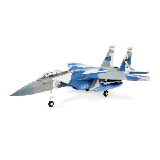 Horizon Hobby E-flite F-15 Eagle Instruction Manual