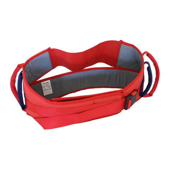 Direct Healthcare Group SystemRoMedic ReTurnBelt Instructions For Use Manual