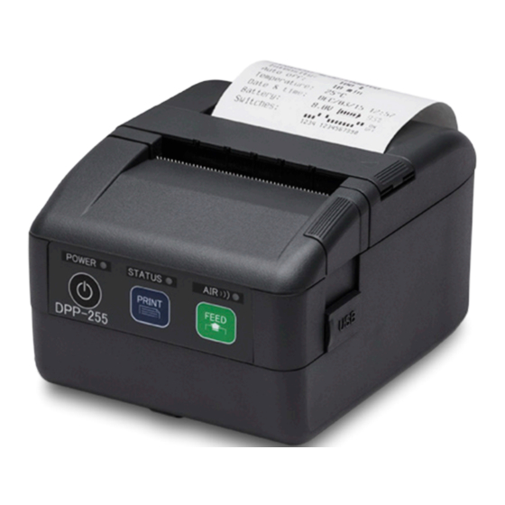 Infinite Peripherals DPP–255 Quick Start Manual