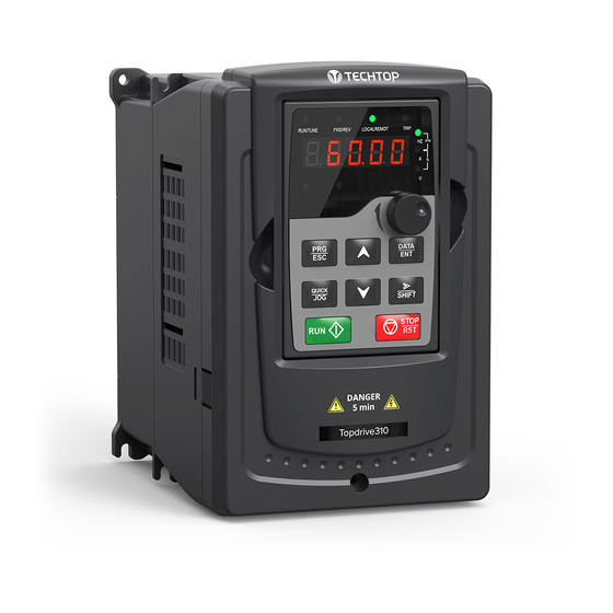 TECHTOP TOPDRIVE310 Series Installation Manual