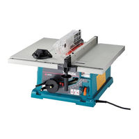 Makita 2703 Table Saw Manual ManualsLib