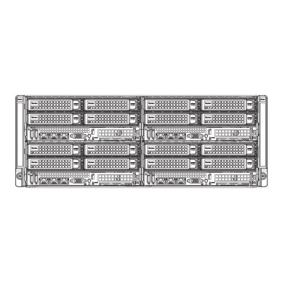 Supero FatTwin F628R3-FT Server System Manuals