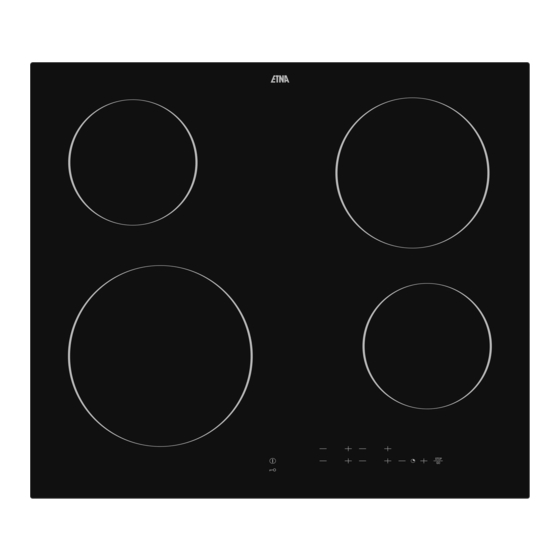 ETNA KC130ZT Instructions For Use Manual