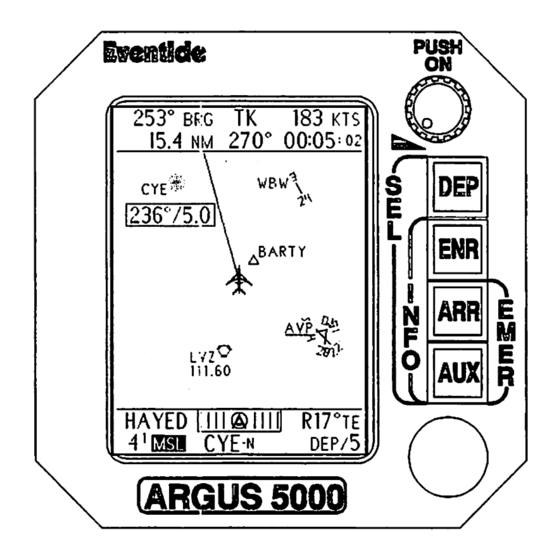 Eventide ARGUS 5000 Reference Manual