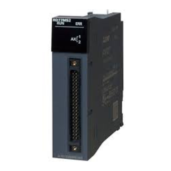 Mitsubishi Electric RD77MS2 User Manual