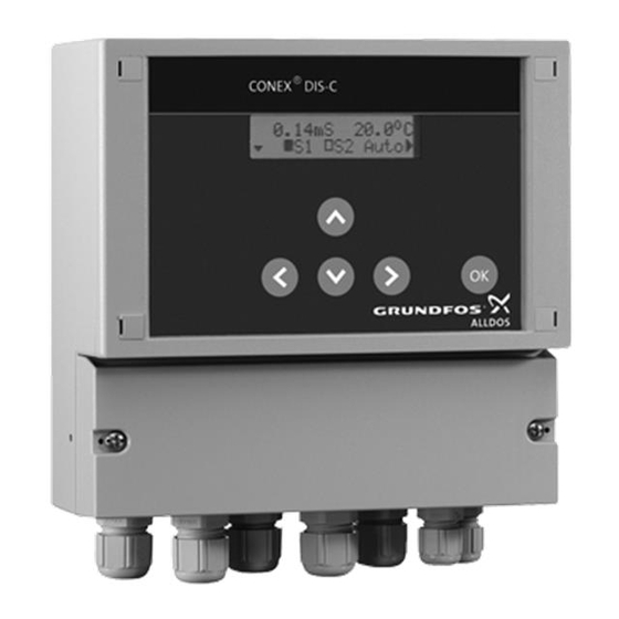 Grundfos Conex DIS-C Installation And Operating Instructions Manual