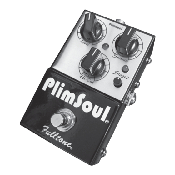 Fulltone PlimSoul Manual