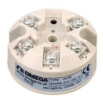 Omega TX12 Instruction Sheet