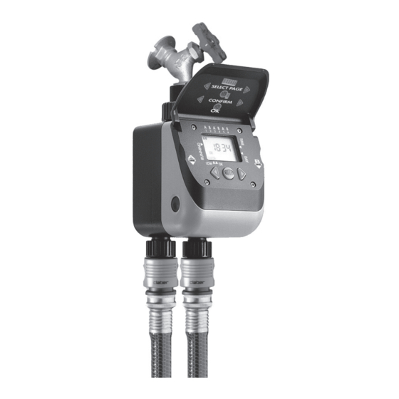 claber Aquadue DUPLO 8410 Manual