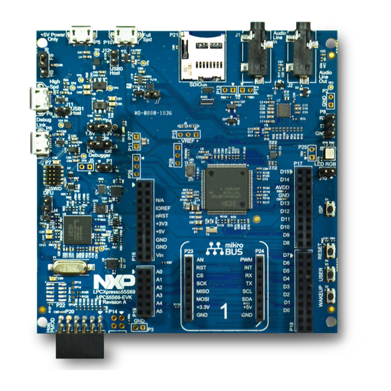 NXP Semiconductors LPC55 Series Manuals