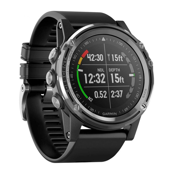 Garmin DESCENT MK1 Owner's Manual