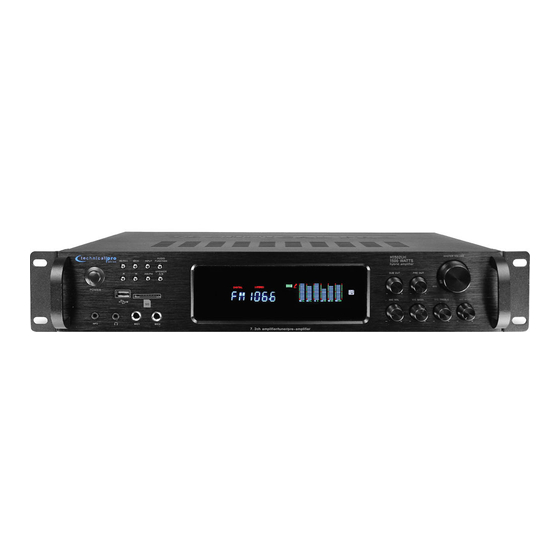 Technical Pro H1502UrBT User Manual