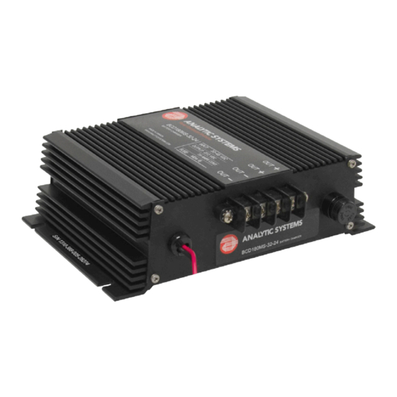 Analytic Systems BCD180 Series Installation & Operation Manual