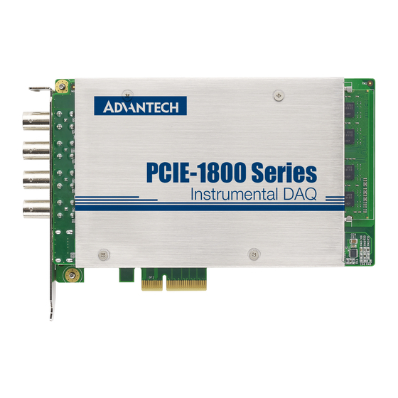 Advantech Pcie User Manual Pdf Download Manualslib