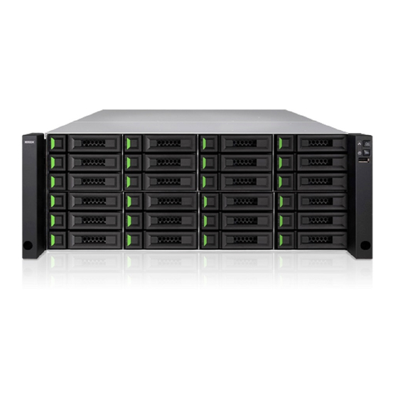 Qsan XCubeNAS XN5024R Manuals