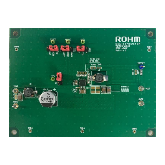 Rohm BD9P208MUF-TSB-001 User Manual