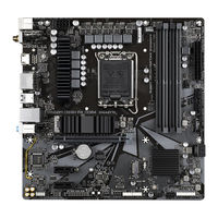 Gigabyte B660M GAMING X AX Manual