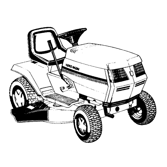 Yard-Man 131784G Owner's Manual