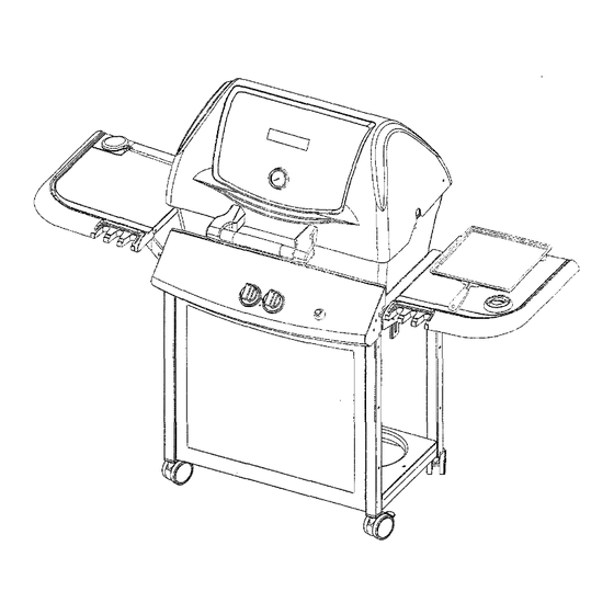 Kenmore Liquid propane gas grill Assemble And Operation