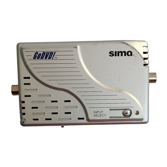 Sima GoDVD! CT-200 User Manual