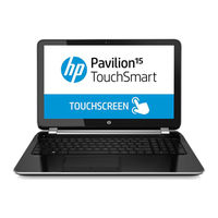 HP 15 TouchSmart Maintenance And Service Manual