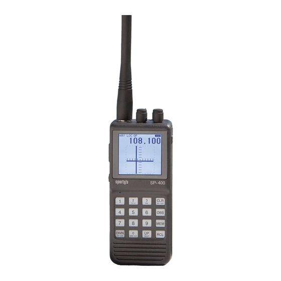 Sporty's SP-400 Operating Manual