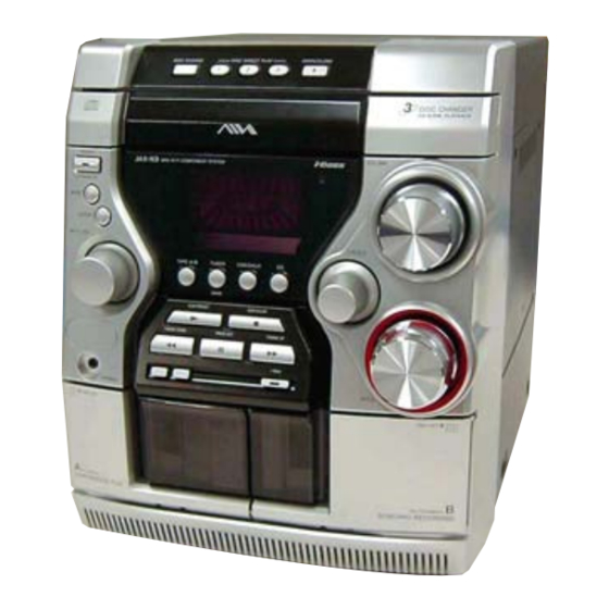 Sony Aiwa CX-JS3 Service Manual