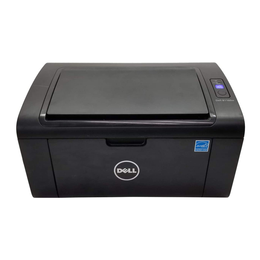 Dell B1160W Mono Laser Printer Manuals