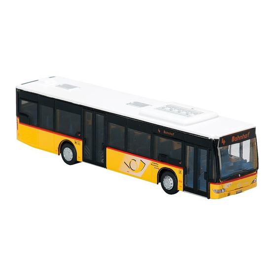 Faller CAR SYSTEM CONVERSION CHASSIS LORRY MB CITARO 162034 Assembly Instructions