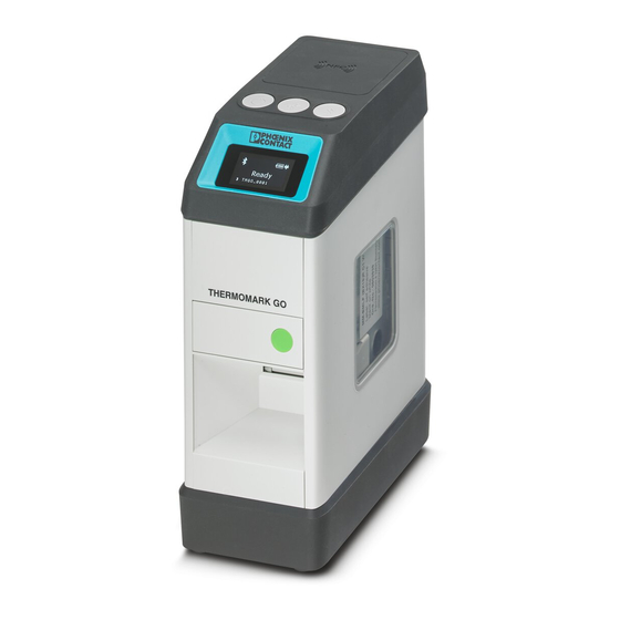 Phoenix Contact THERMOMARK GO User Manual