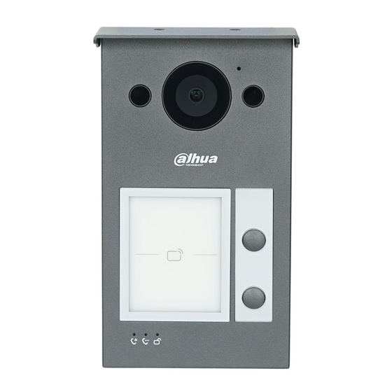 Dahua D-VTO3312Q-P Quick Start Manual