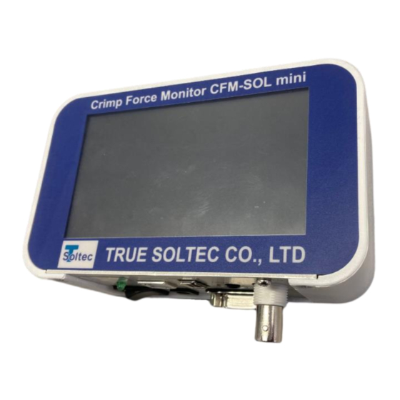 Soltec CFM-SOL mini Manuals