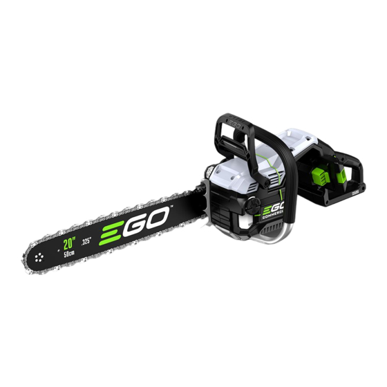 EGO PRO X CSX5000 Manual