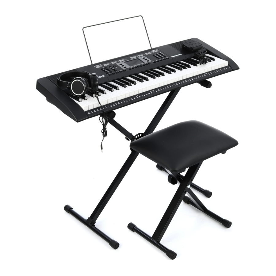 Alesis Harmony 61 MK3 - Portable Keyboard Manual