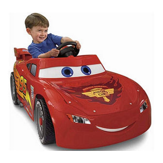 Fisher-Price POWER WHEELS Disney PIXAR Cars 2 Lightning MCQUEEN Owner's Manual With Assembly Instructions