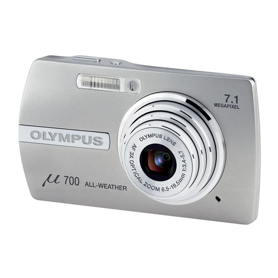 Olympus 225755 - Stylus 700 7.1MP Digital Camera Manual Avance