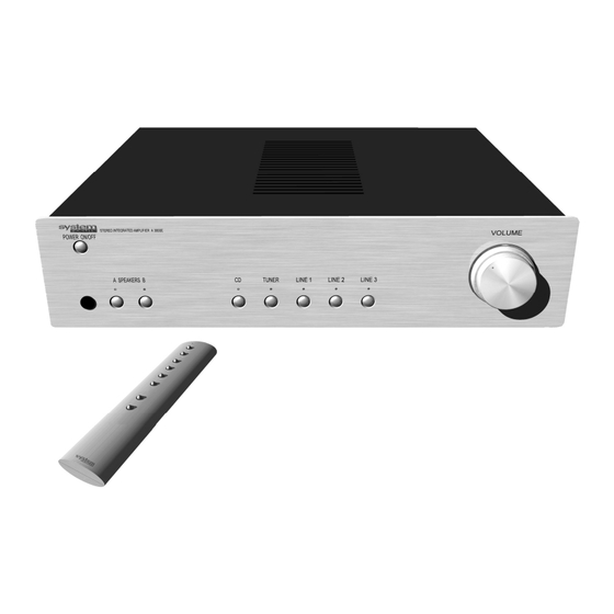 System Fidelity SA-300SE User Manual