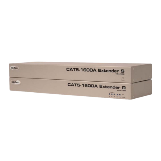 Gefen EXT-CAT5-1600A User Manual
