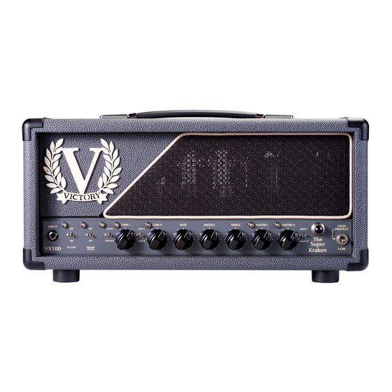 Victory VX100 User Manual