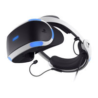 Sony PlayStation VR CUH-ZVR2 Quick Start Manual