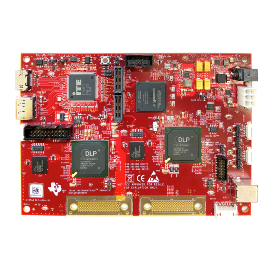 Texas Instruments DLP LightCrafter Dual DLPC900 User Manual